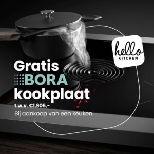 Hello Kitchen Kookplaat Cadeau